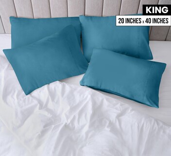 Foto 2 | Fundas De Almohada Utopia Bedding Tamaño King, 20 X 40 Cm, Paquete De 4 - Venta Internacional.