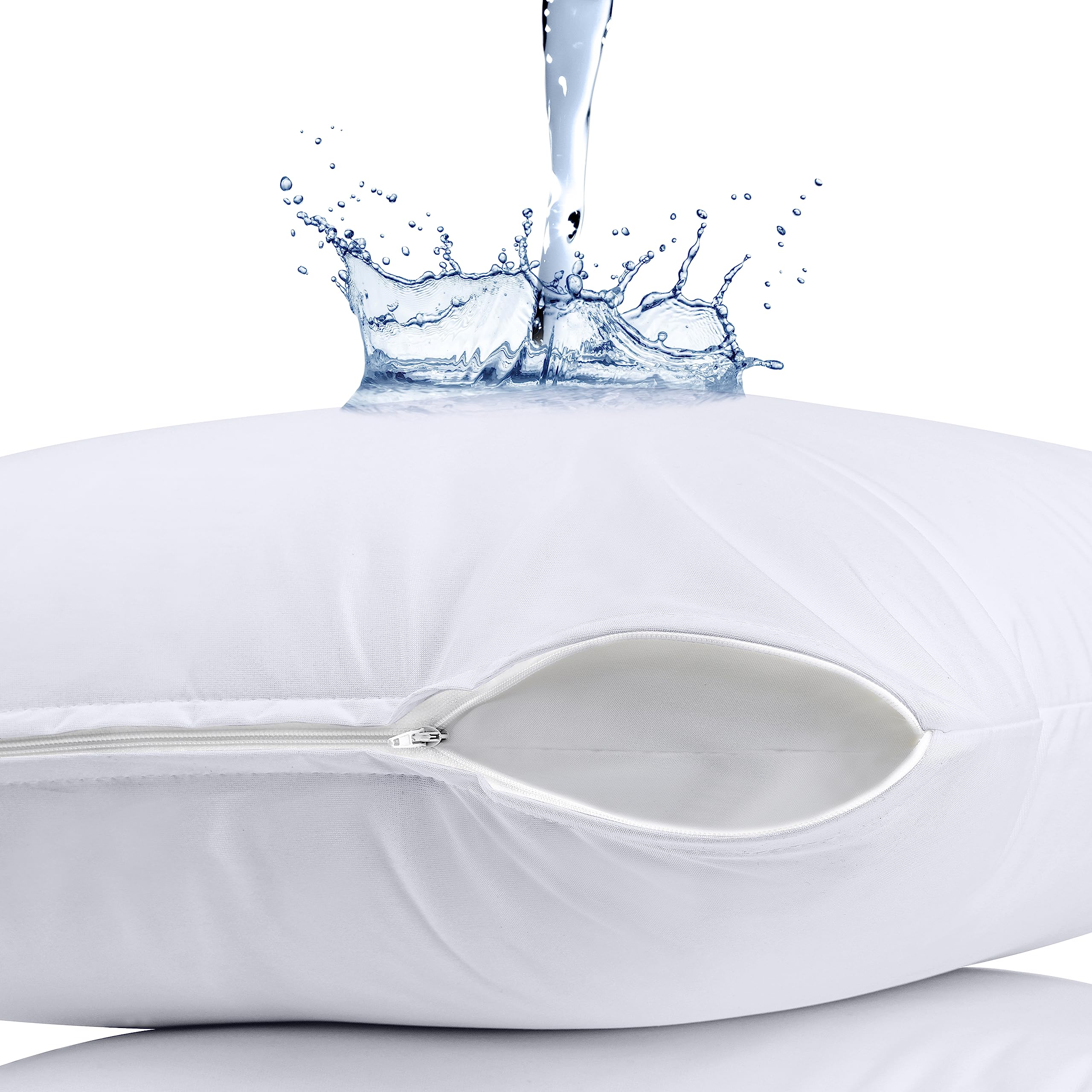 Foto 2 | Protectores De Almohada Utopia Bedding Impermeables (paquete De 40) Blancos - Venta Internacional.