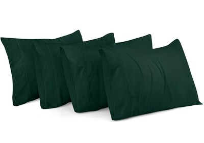 Foto 1 | Pack De 4 Fundas De Almohada Utopia Bedding Tamaño Queen, Color Esmeralda - Venta Internacional.