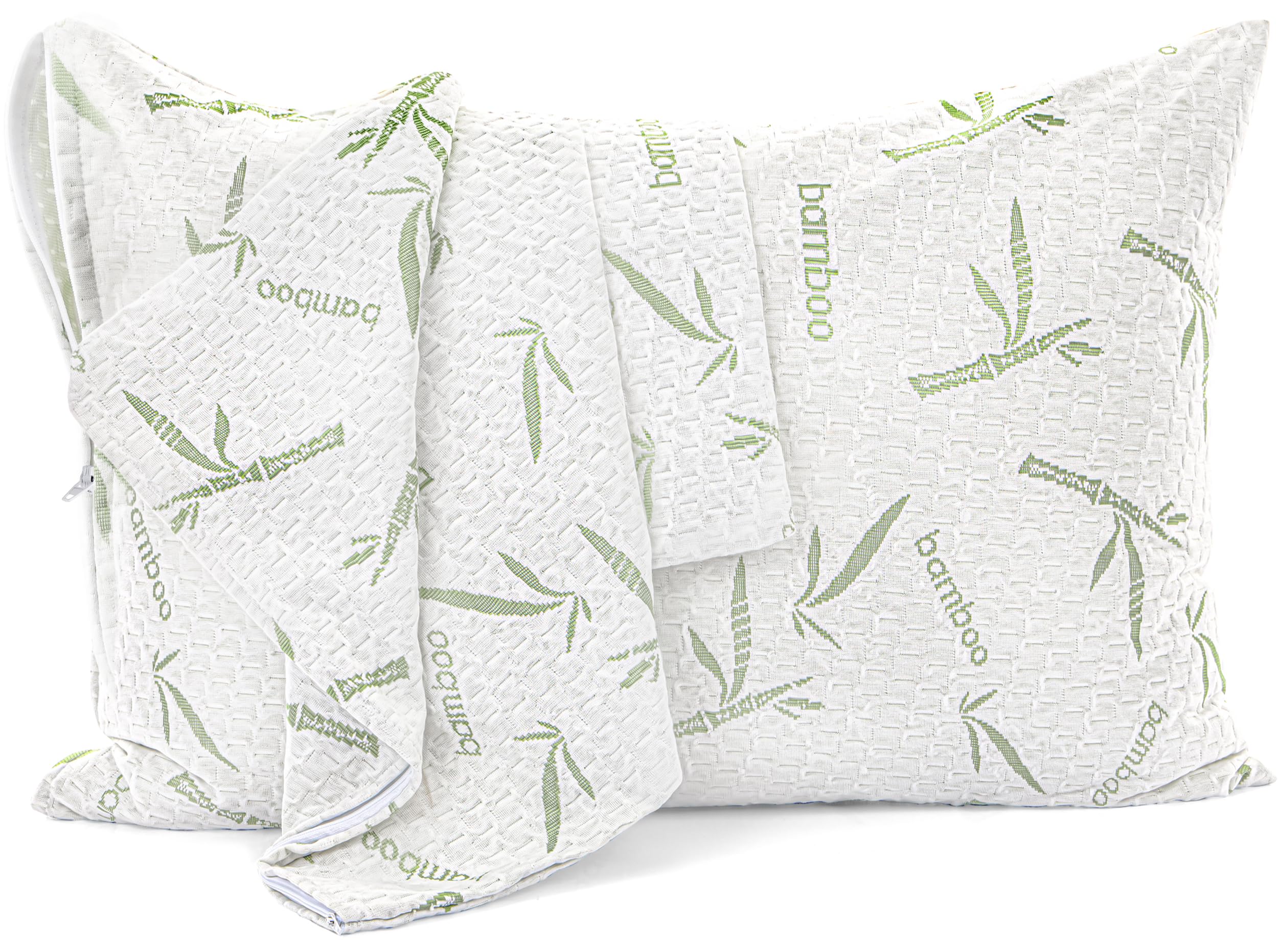 Protector De Almohada Utopia Bedding De Viscosa De Bambú Impermeable - Venta Internacional.