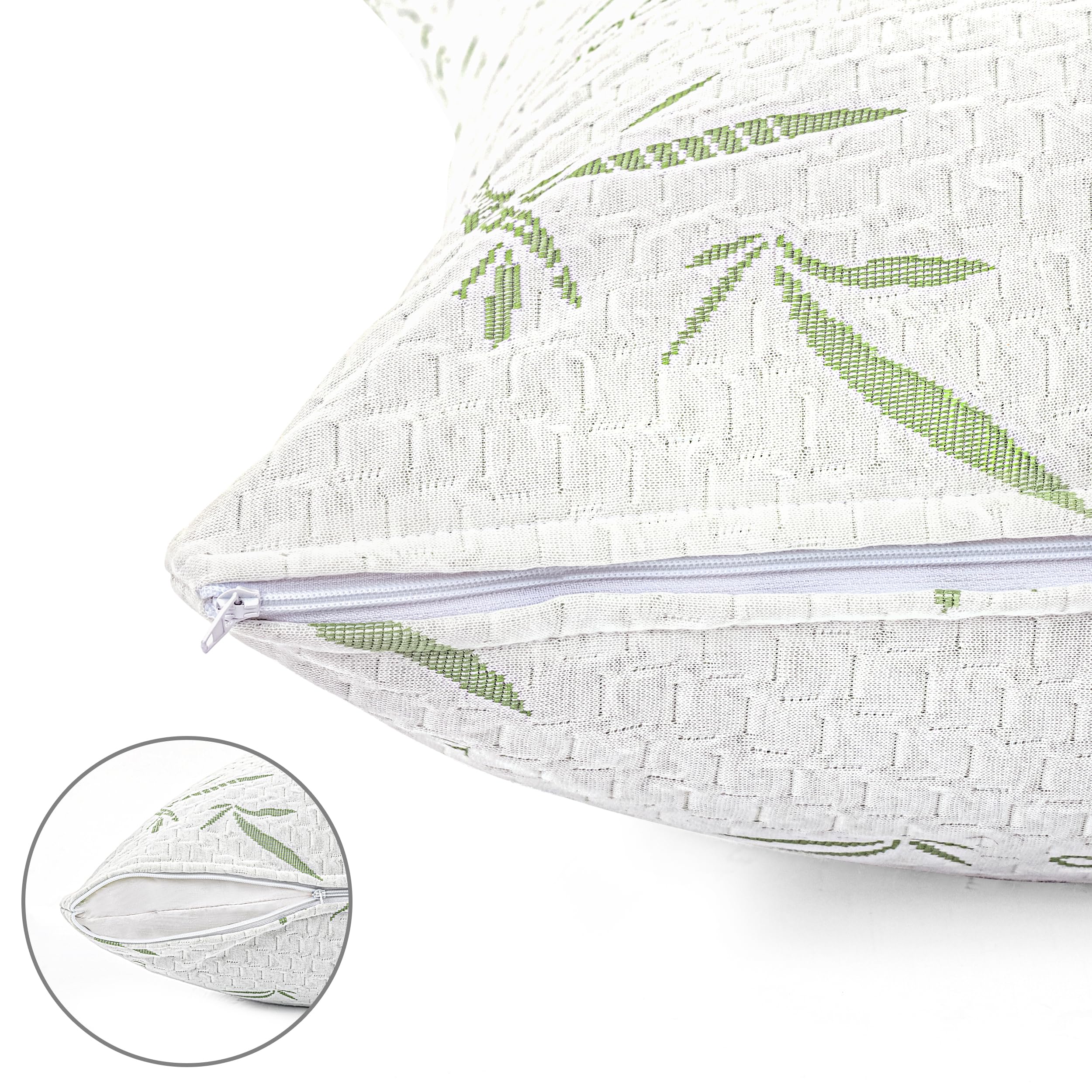 Foto 4 pulgar | Protector De Almohada Utopia Bedding De Viscosa De Bambú Impermeable - Venta Internacional.
