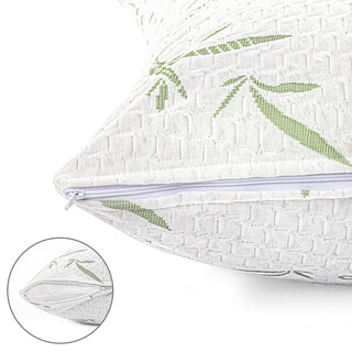 Foto 3 | Protector De Almohada Utopia Bedding De Viscosa De Bambú Impermeable - Venta Internacional.