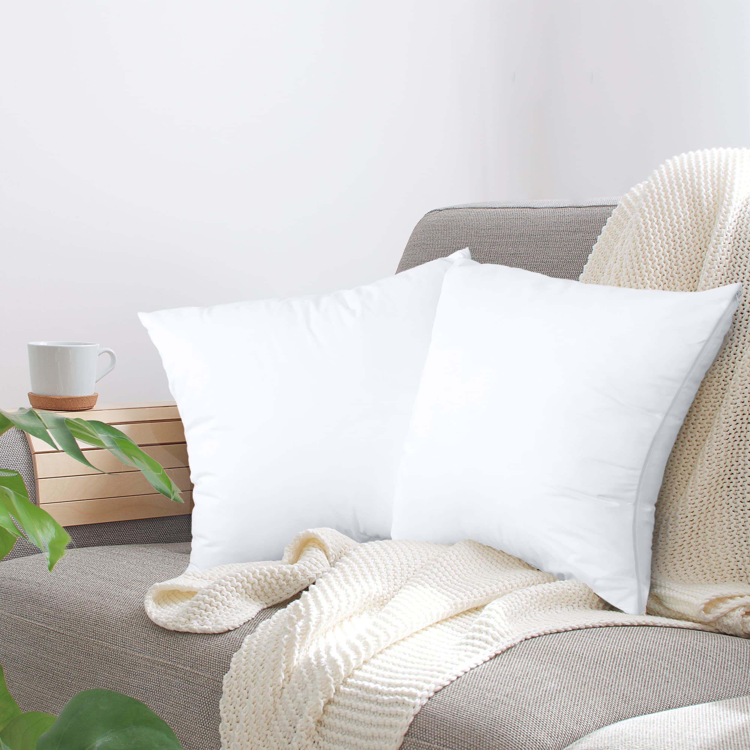 Foto 8 pulgar | Protectores De Almohada Utopia Bedding, Impermeables, 26 X 26 Cm (paquete De 4) - Venta Internacional.
