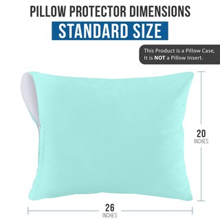 Foto 3 | Protectores De Almohada Utopia Bedding Impermeables (paquete De 2) Estándar - Venta Internacional.