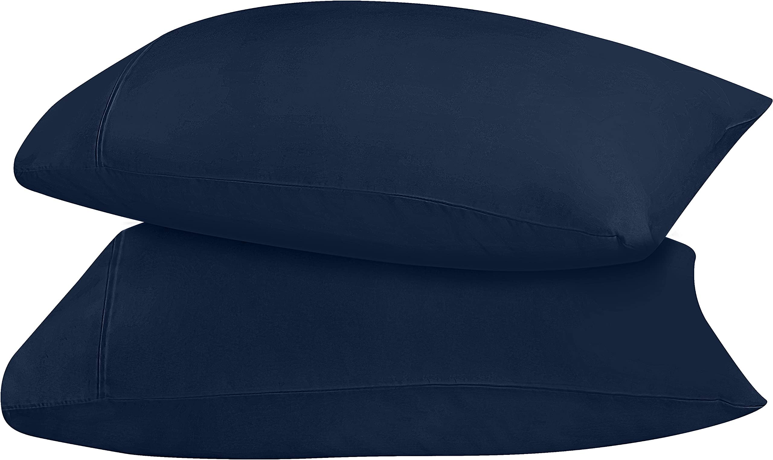 Foto 6 pulgar | Fundas De Almohada Utopia Bedding King De 50 X 100 Cm, Paquete De 2 Unidades, Microfibra Azul Marino - Venta Internac