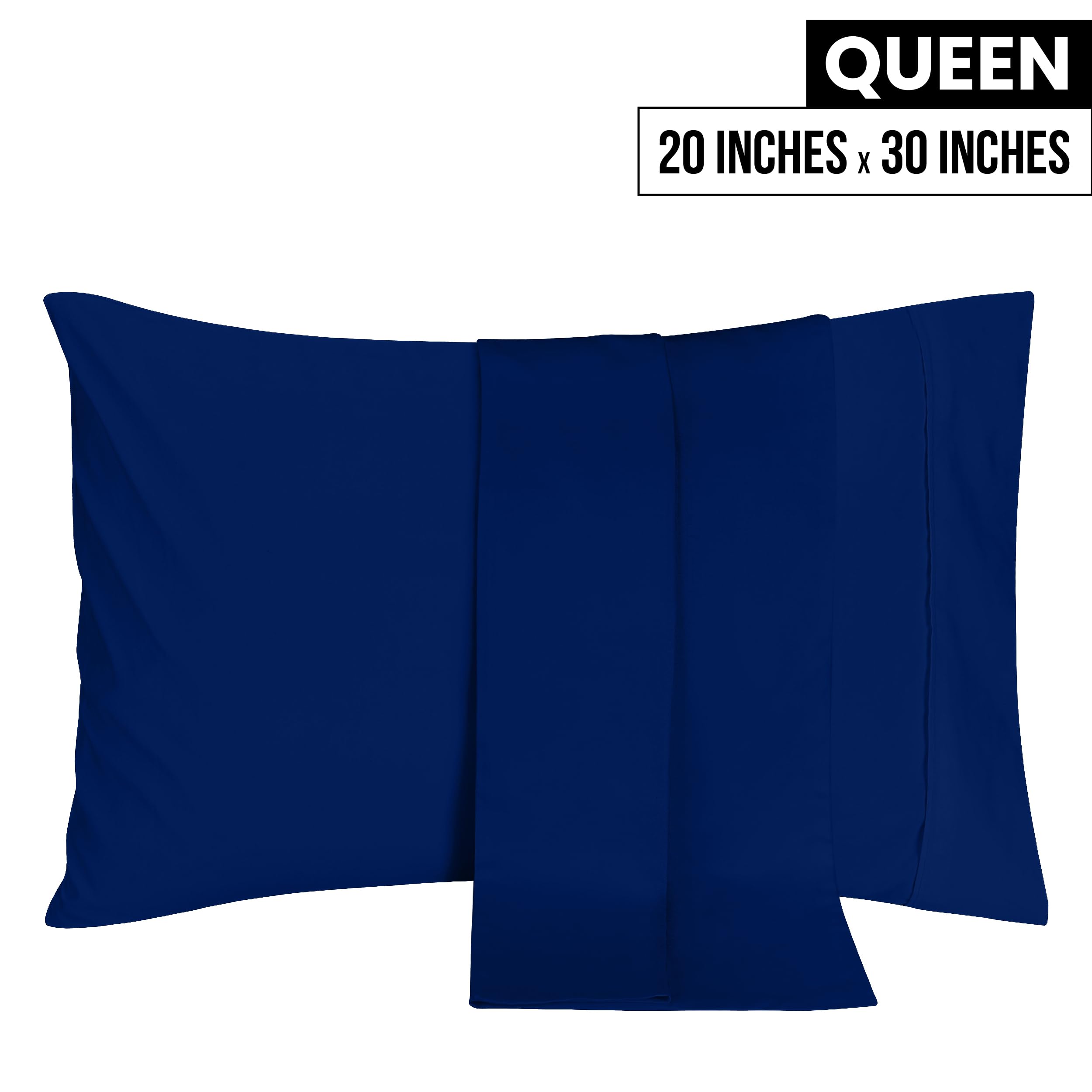 Foto 3 pulgar | Fundas De Almohada Utopia Bedding Queen, Paquete De 2 Unidades, Microfibra Suave - Venta Internacional.