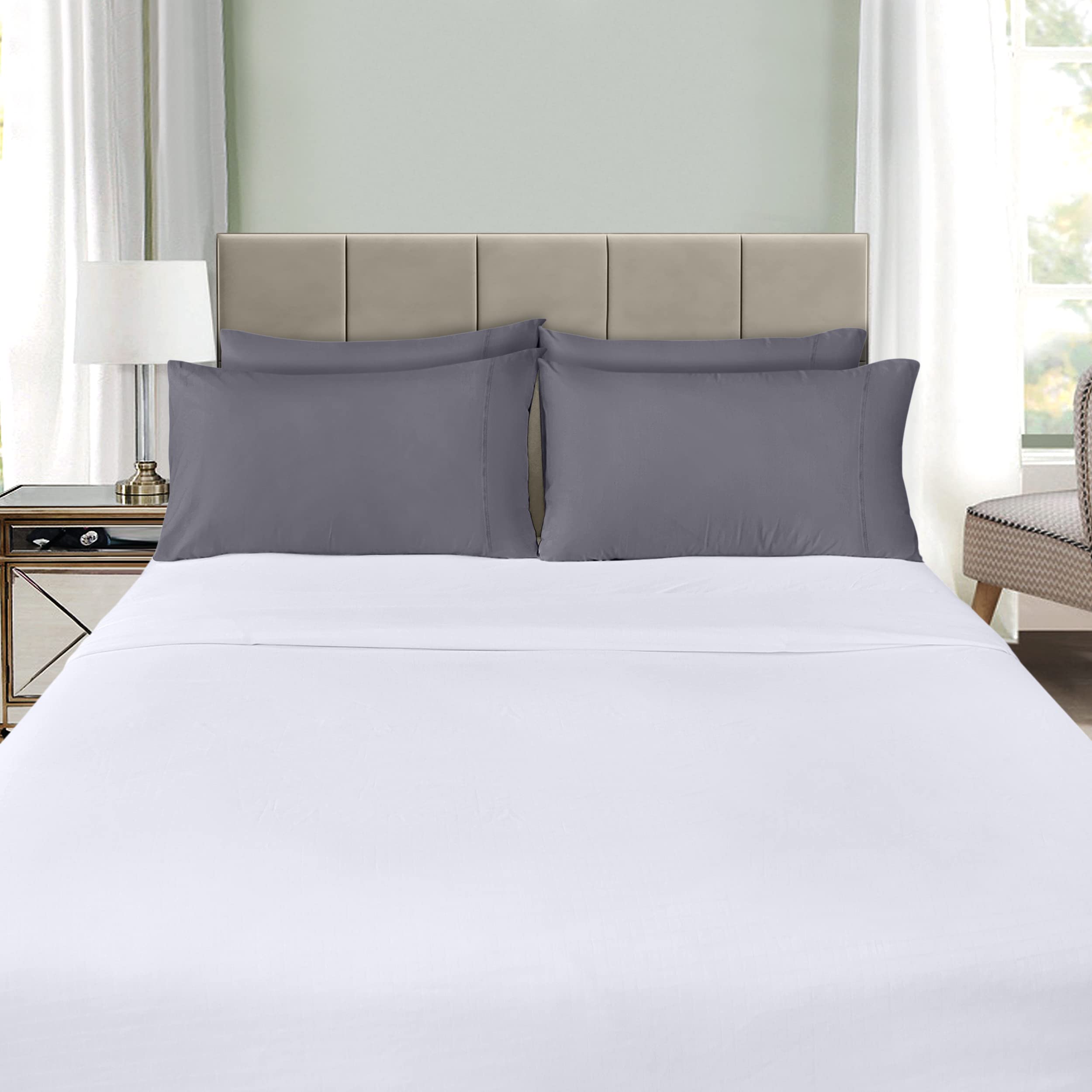 Foto 8 pulgar | Fundas De Almohada Utopia Bedding, Tamaño Estándar, 20 X 26 Cm, Paquete De 12 - Venta Internacional.