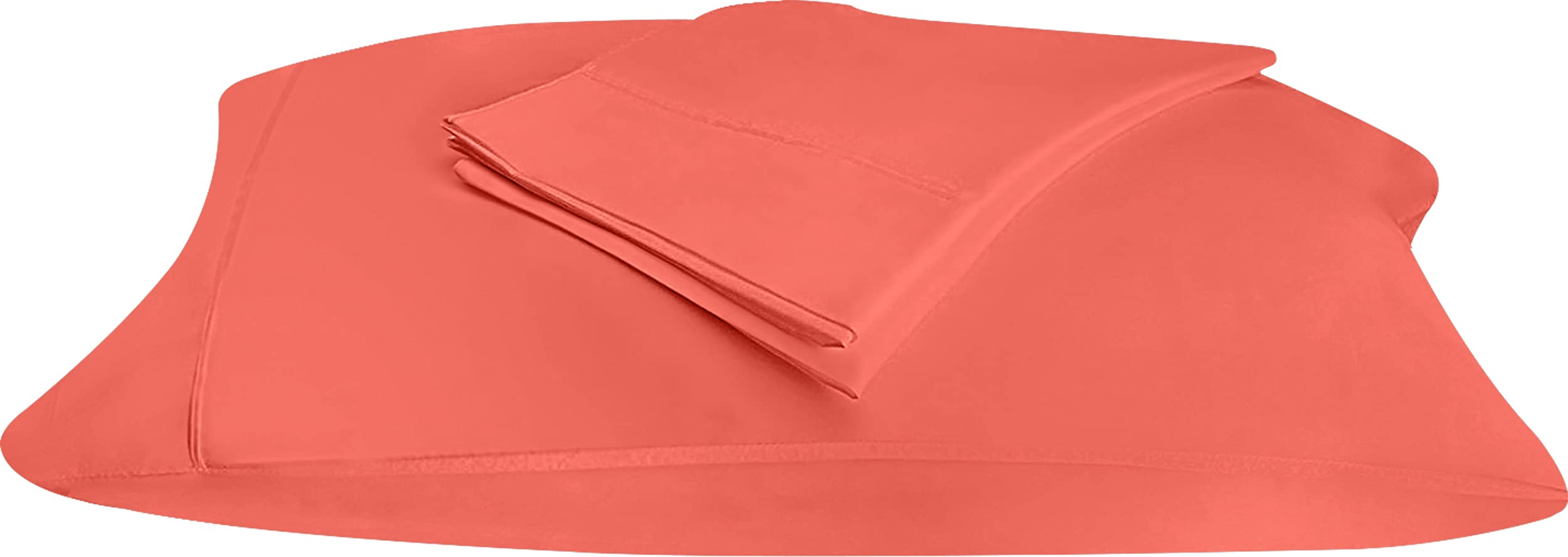 Foto 8 pulgar | Fundas De Almohada Utopia Bedding King De 50 X 100 Cm, Paquete De 2 Unidades, Color Coral - Venta Internacional.