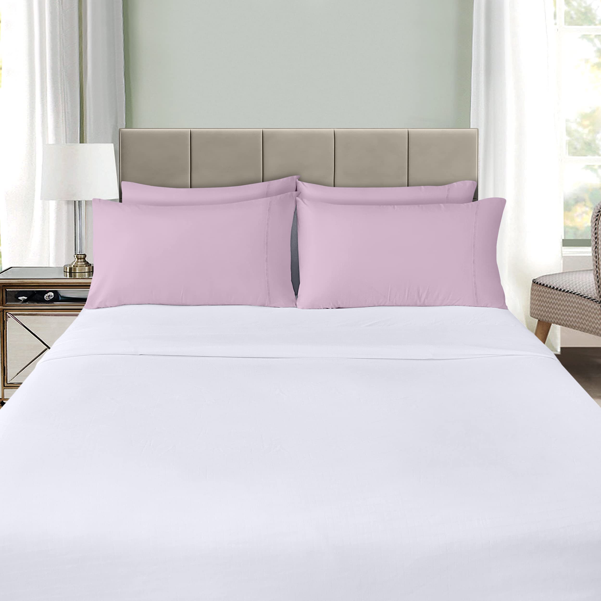 Foto 7 | Fundas De Almohada Utopia Bedding Tamaño Queen, 20 X 30 Cm, Paquete De 4 - Venta Internacional.