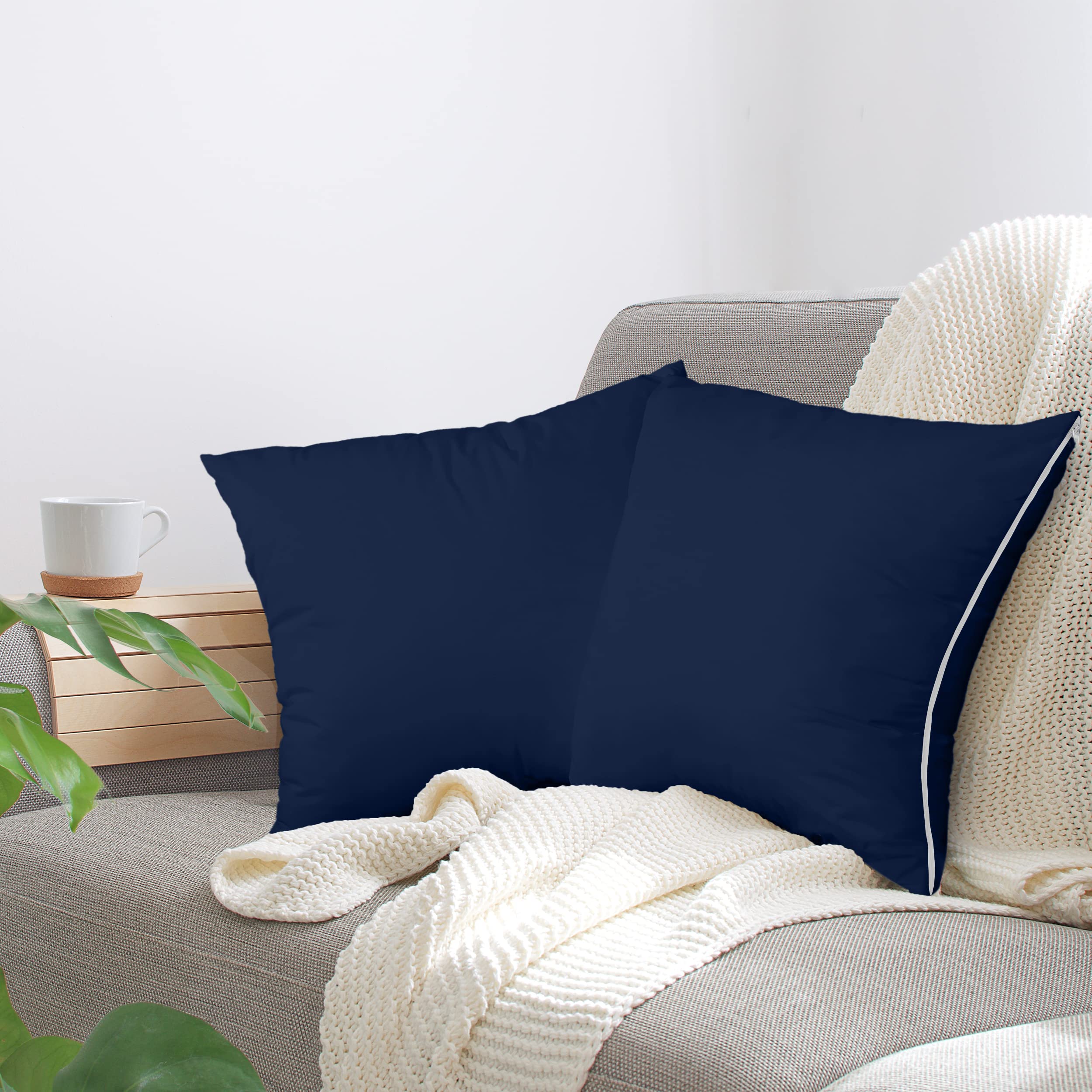 Foto 8 pulgar | Protectores De Almohada Utopia Bedding, Impermeables, 26 X 26 Cm (paquete De 4) - Venta Internacional.
