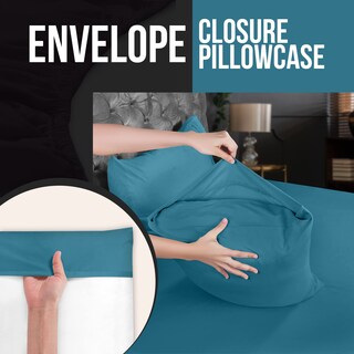 Foto 4 | Fundas De Almohada Utopia Bedding Tamaño Queen, 20 X 30 Cm, Paquete De 4 - Venta Internacional.