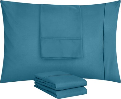 Foto 5 | Fundas De Almohada Utopia Bedding Tamaño Queen, 20 X 30 Cm, Paquete De 4 - Venta Internacional.