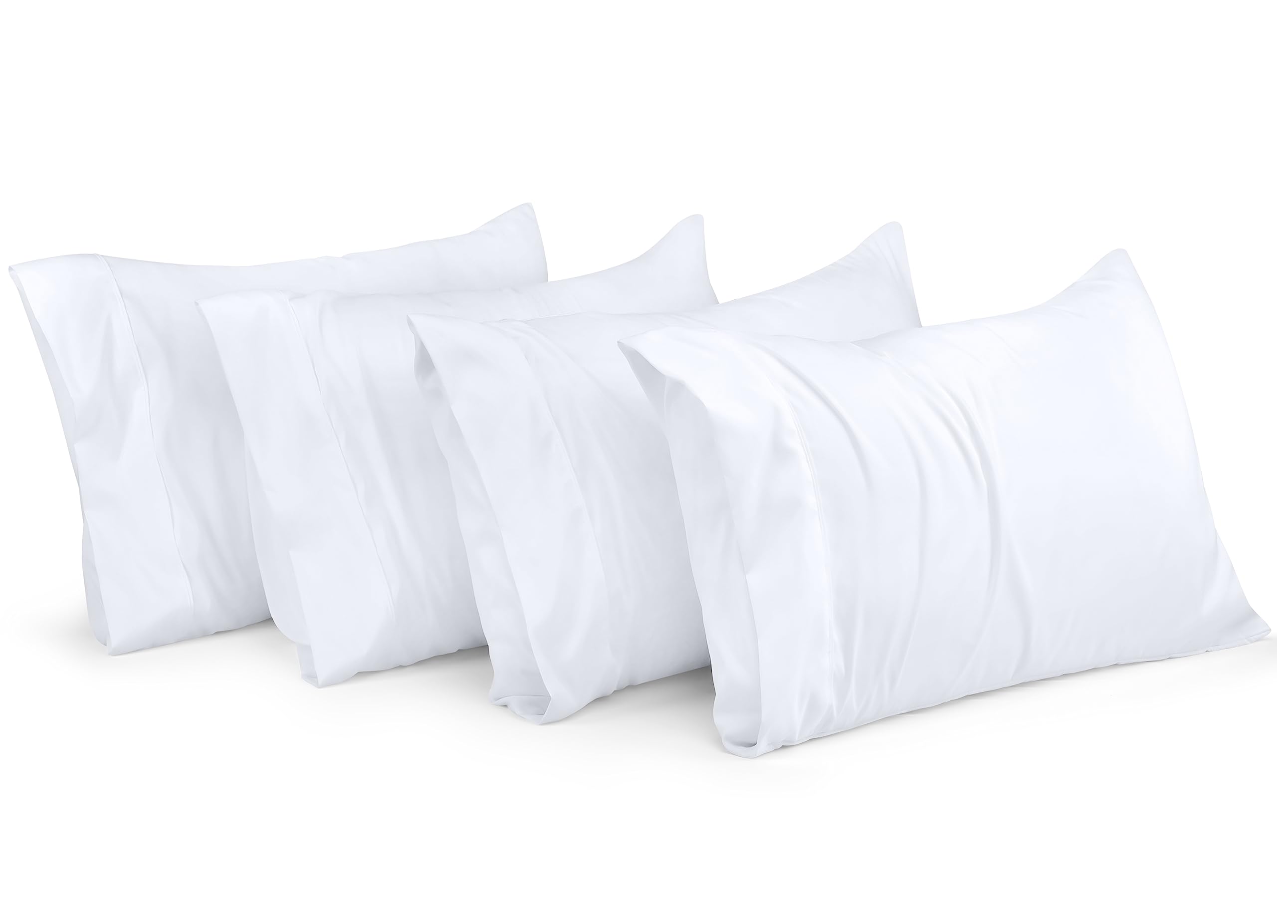 Fundas De Almohada Utopia Bedding, Tamaño Estándar, 20 X 26 Pulgadas, Paquete De 4 - Venta Internacional.