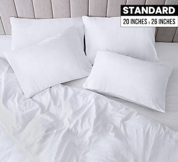 Foto 2 | Fundas De Almohada Utopia Bedding, Tamaño Estándar, 20 X 26 Pulgadas, Paquete De 4 - Venta Internacional.