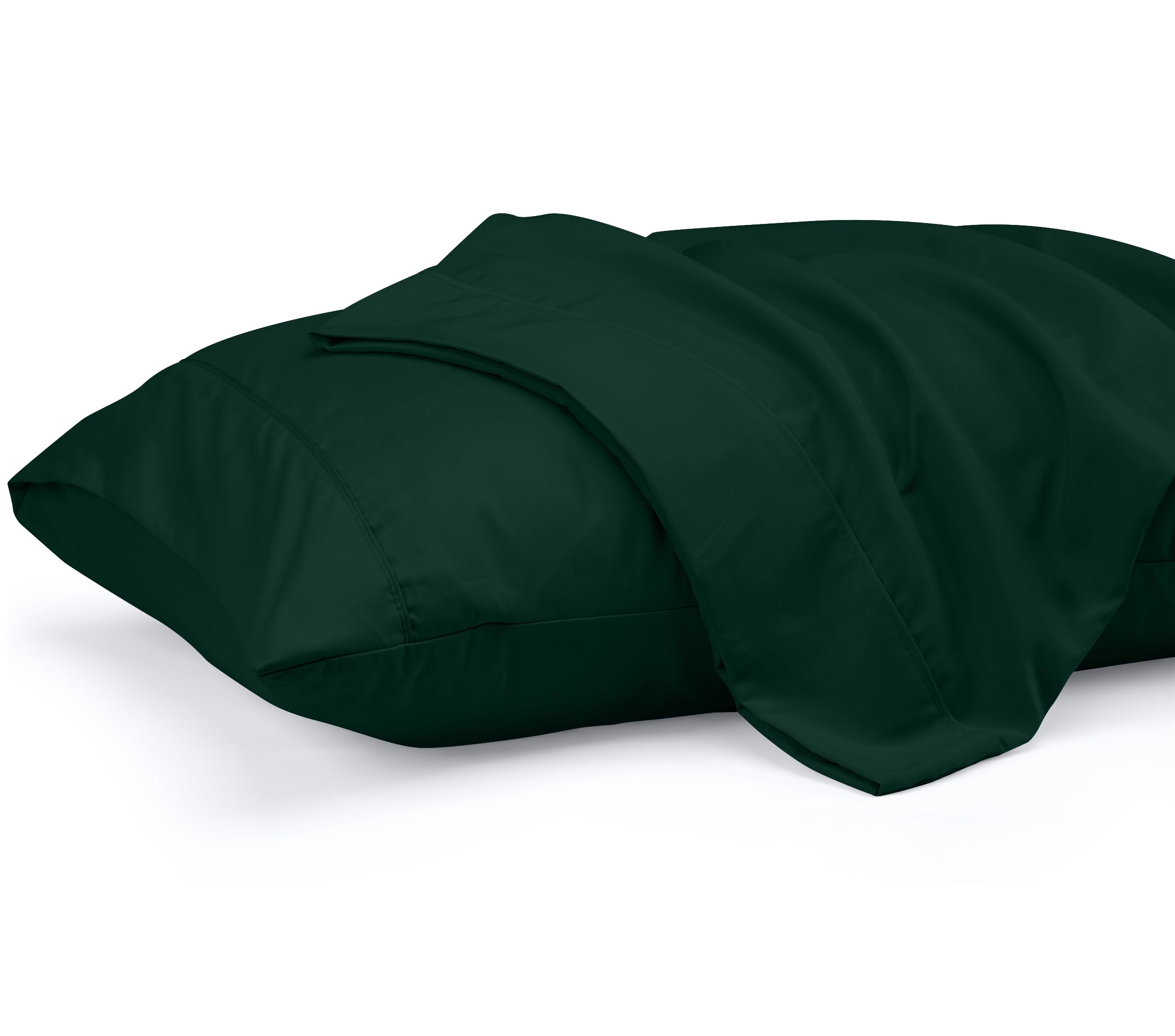 Pack De 2 Fundas De Almohada Utopia Bedding Queen Emerald De Microfibra - Venta Internacional.