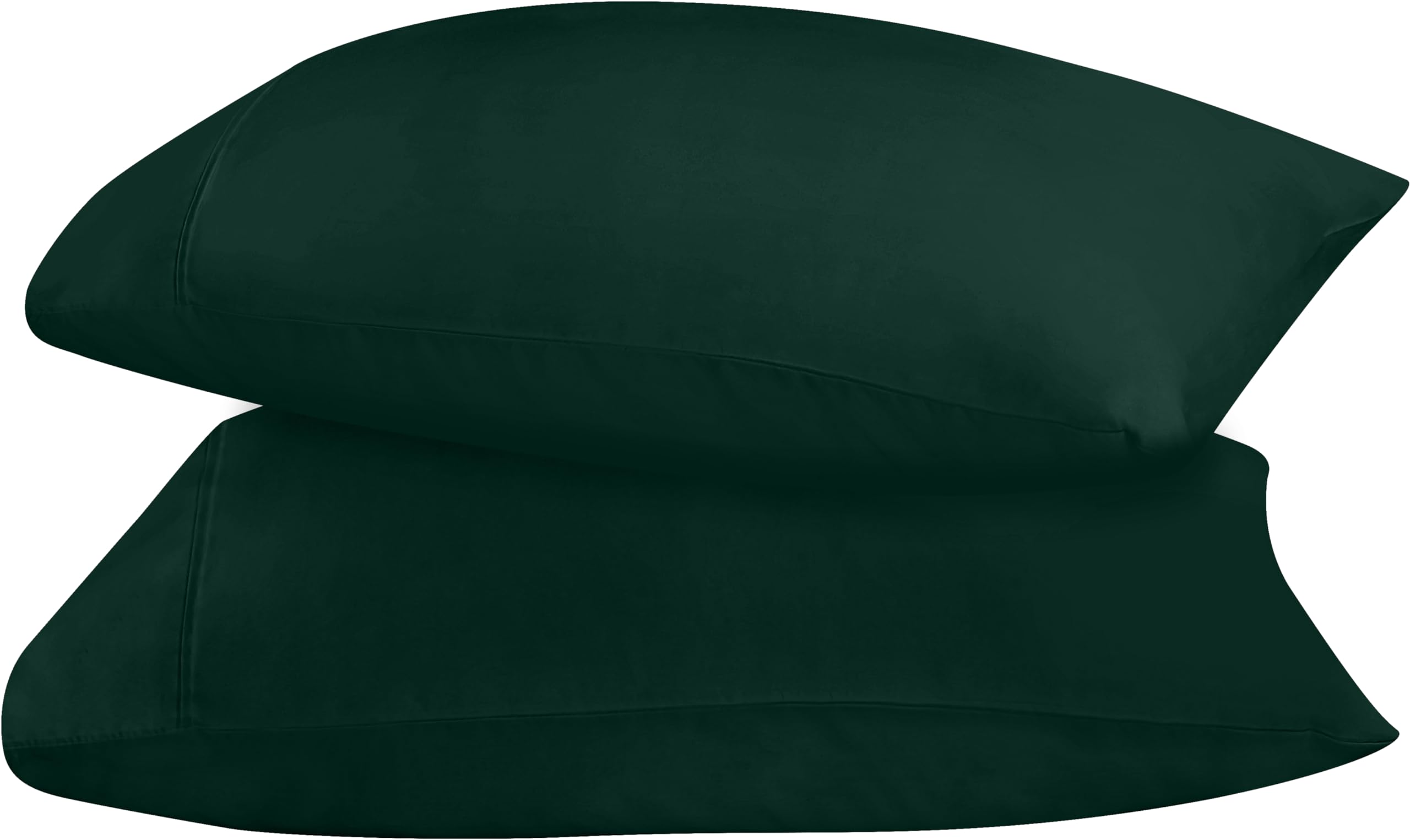 Foto 6 pulgar | Pack De 2 Fundas De Almohada Utopia Bedding Queen Emerald De Microfibra - Venta Internacional.