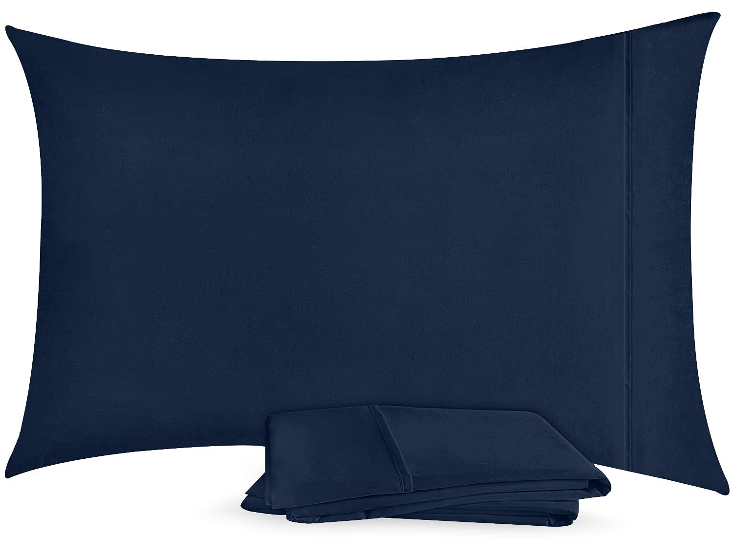 Foto 3 pulgar | Fundas De Almohada Utopia Bedding Queen, Paquete De 2 Unidades, Microfibra Suave, Azul Marino - Venta Internacional.