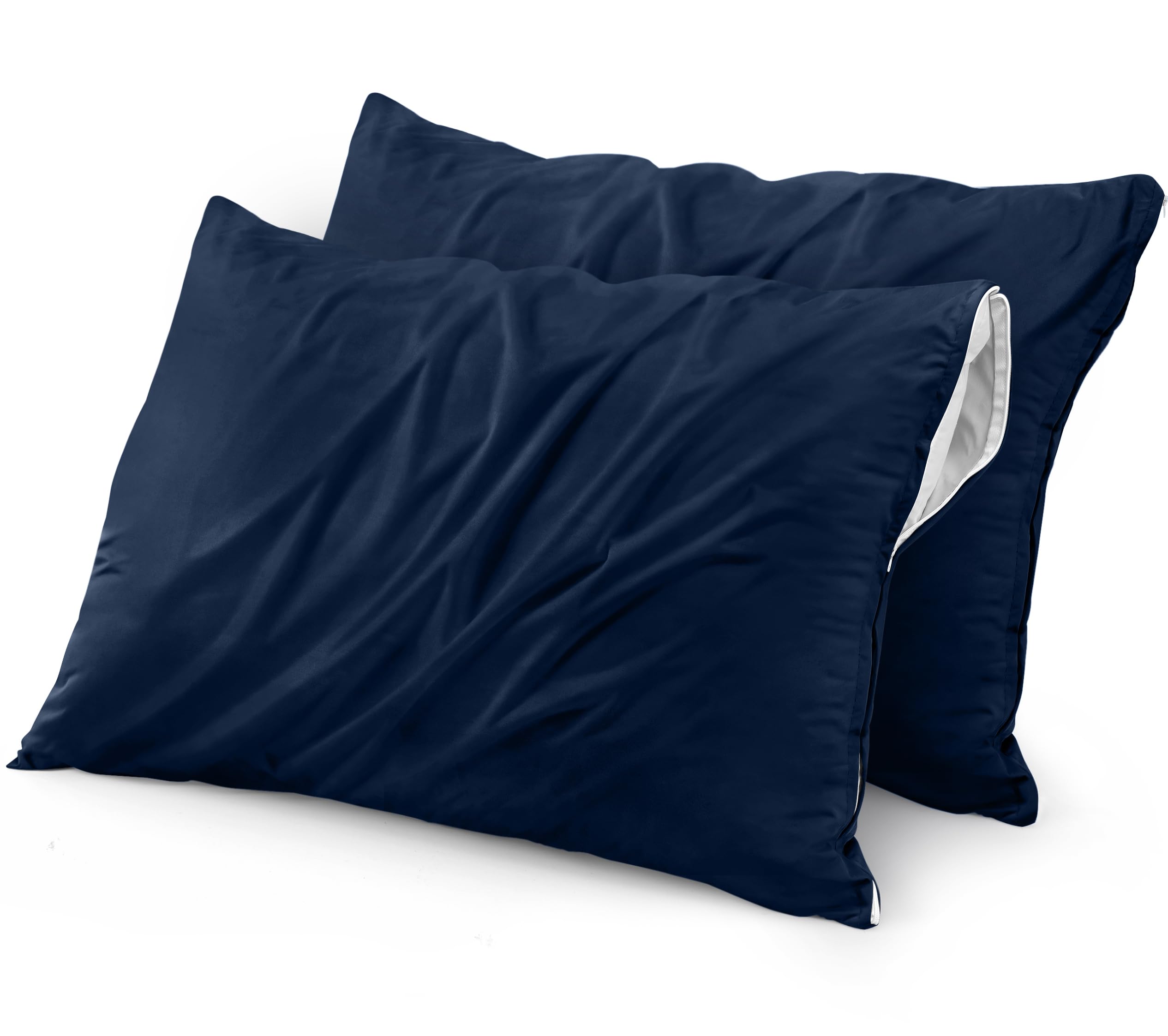 Foto 2 pulgar | Protectores De Almohada Utopia Bedding Impermeables (paquete De 2) King - Venta Internacional.