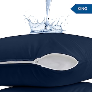 Foto 2 | Protectores De Almohada Utopia Bedding Impermeables (paquete De 2) King - Venta Internacional.