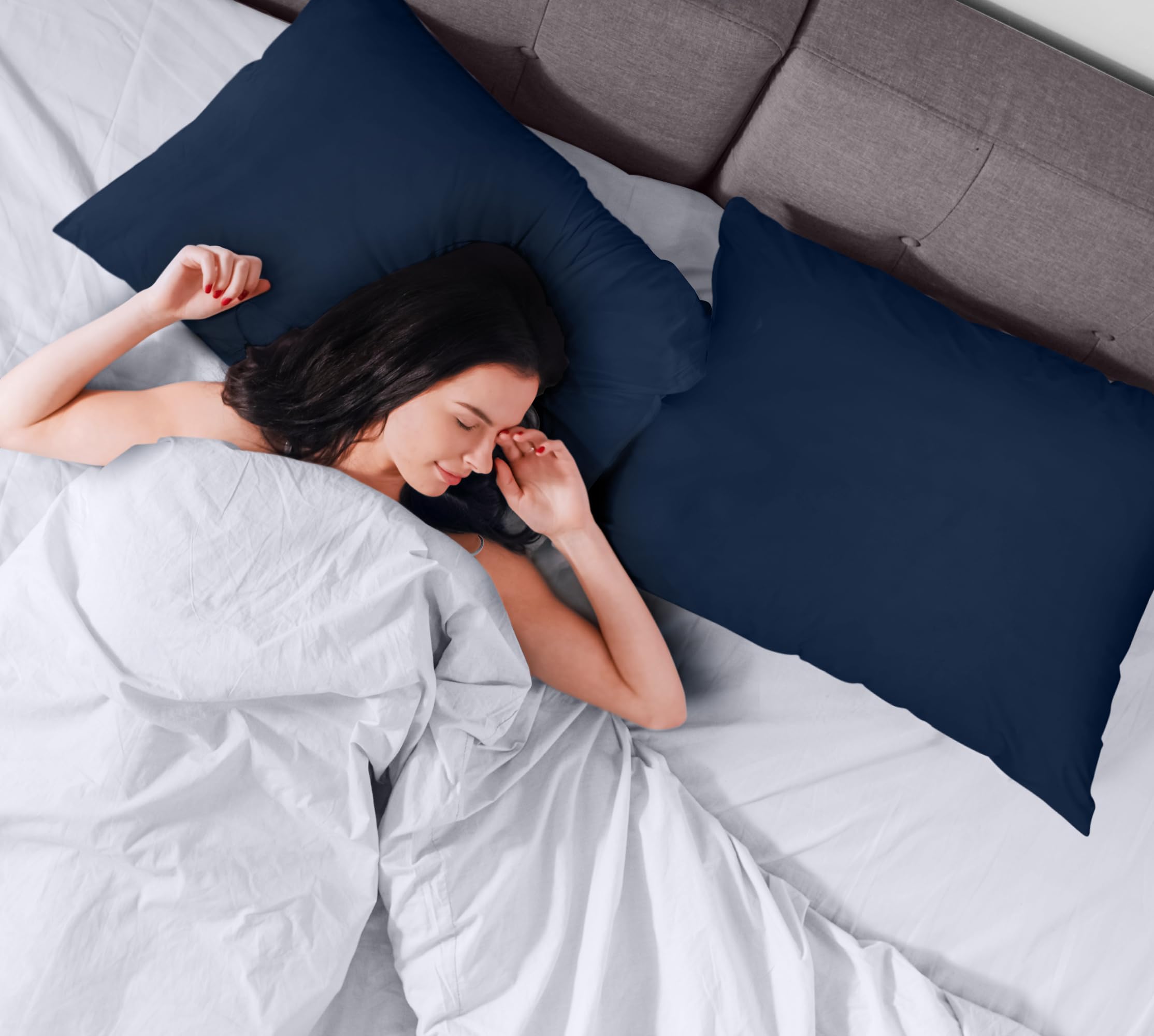 Foto 8 pulgar | Protectores De Almohada Utopia Bedding Impermeables (paquete De 2) King - Venta Internacional.