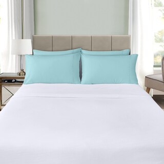 Foto 7 | Fundas De Almohada Utopia Bedding Estándar De 20 X 26 Cm, Paquete De 4 Unidades, Color Azul Spa - Venta Internacional.