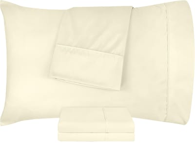 Foto 5 | Funda De Almohada Utopia Bedding Queen, Paquete De 4 Unidades, Microfibra, 50 X 75 Cm, Color Marfil - Venta Internacio