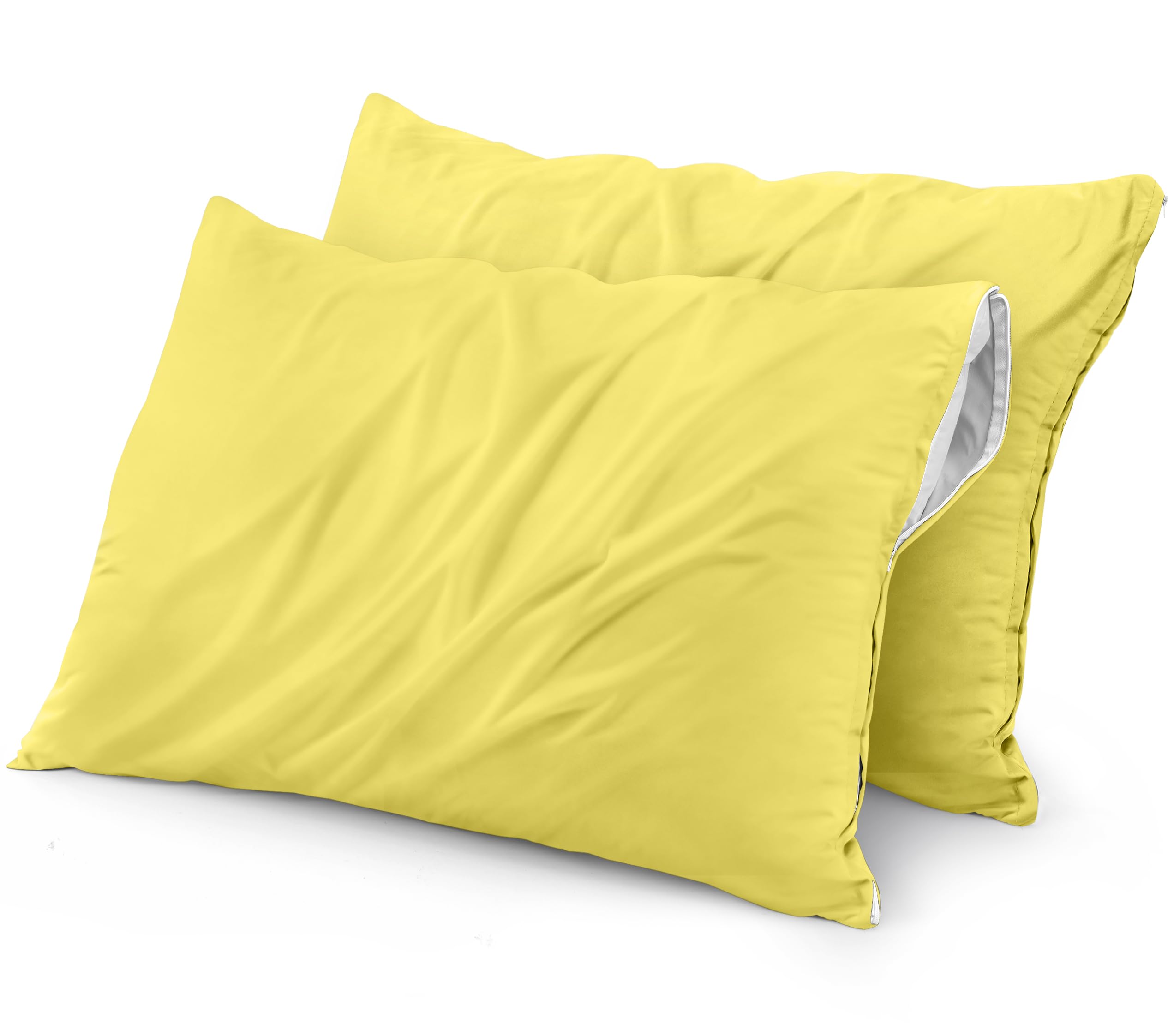Foto 2 pulgar | Protectores De Almohada Utopia Bedding Impermeables (paquete De 2) Tamaño Queen - Venta Internacional.