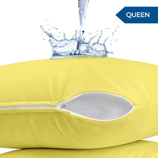 Foto 2 | Protectores De Almohada Utopia Bedding Impermeables (paquete De 2) Tamaño Queen - Venta Internacional.
