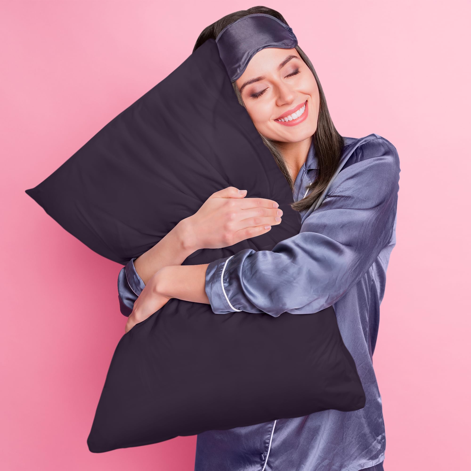 Foto 5 pulgar | Protectores De Almohada Utopia Bedding Impermeables (paquete De 2), Color Morado - Venta Internacional.