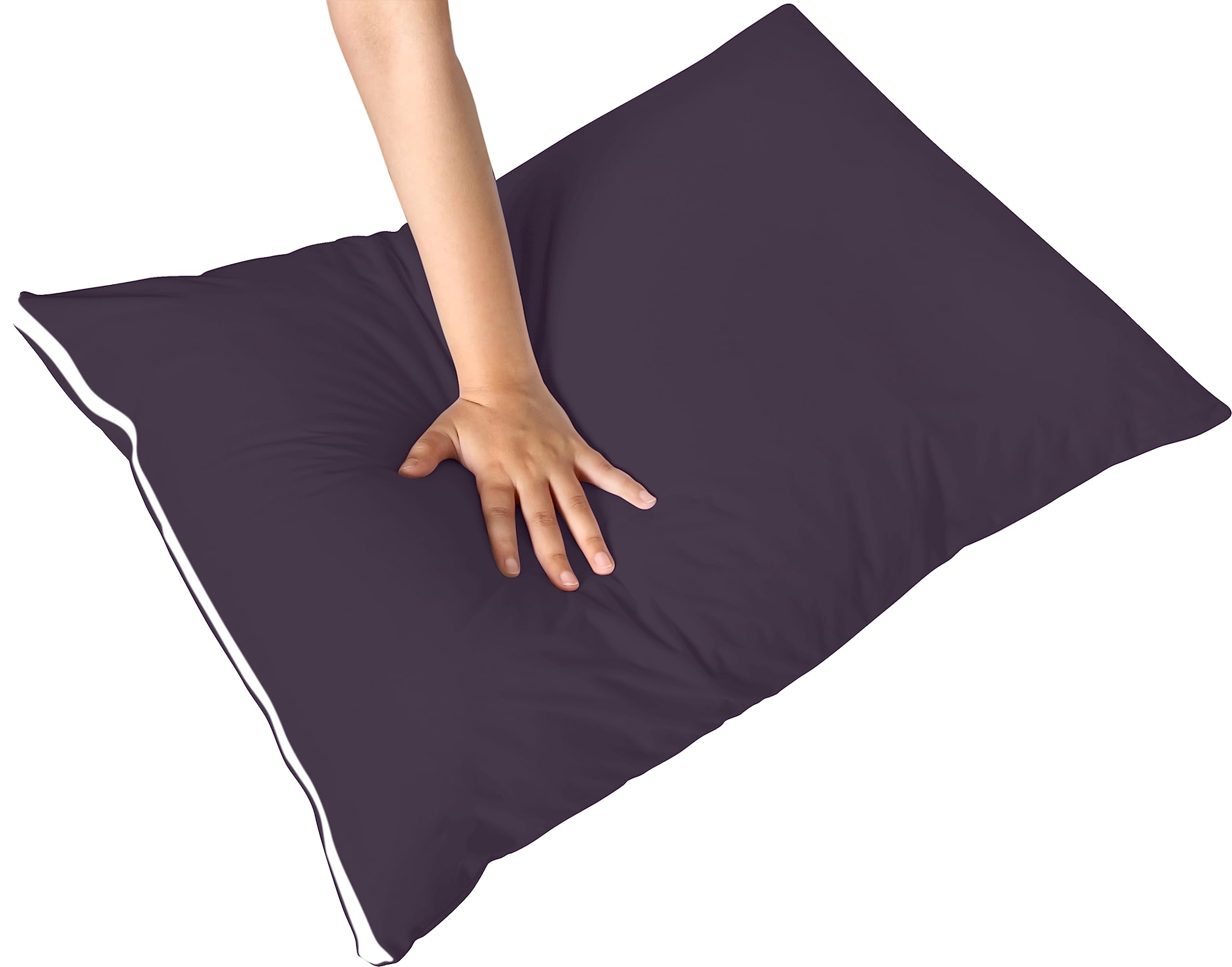 Foto 8 pulgar | Protectores De Almohada Utopia Bedding Impermeables (paquete De 2), Color Morado - Venta Internacional.