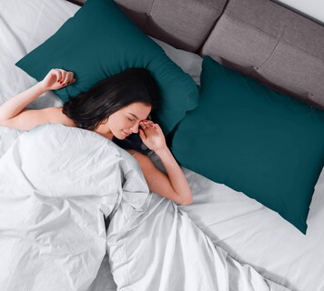 Foto 5 | Protectores De Almohada Utopia Bedding Impermeables (paquete De 2), Color Verde Azulado - Venta Internacional.