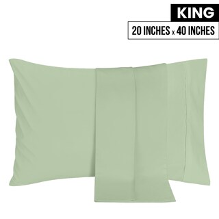 Foto 2 | Fundas De Almohada Utopia Bedding King De 50 X 100 Cm, 2 Unidades, Microfibra - Venta Internacional.