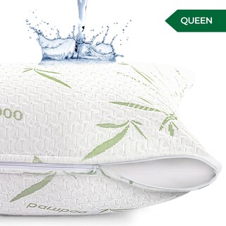Foto 2 | Protector De Almohada Utopia Bedding De Viscosa De Bambú Impermeable - Venta Internacional.