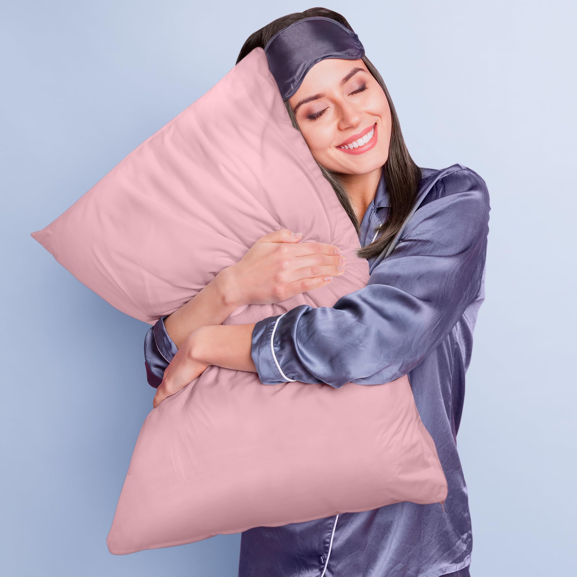Foto 7 pulgar | Protectores De Almohada Utopia Bedding Impermeables (paquete De 2, Rosa) - Venta Internacional.
