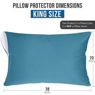 Foto 3 | Protectores De Almohada Utopia Bedding, Impermeables, Tamaño King (paquete De 2) - Venta Internacional.