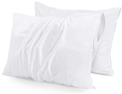 Foto 1 | Protectores De Almohada Impermeables Utopia Bedding Tamaño Queen (paquete De 2) - Venta Internacional.