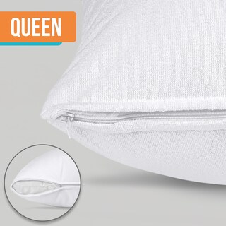 Foto 2 | Protectores De Almohada Impermeables Utopia Bedding Tamaño Queen (paquete De 2) - Venta Internacional.