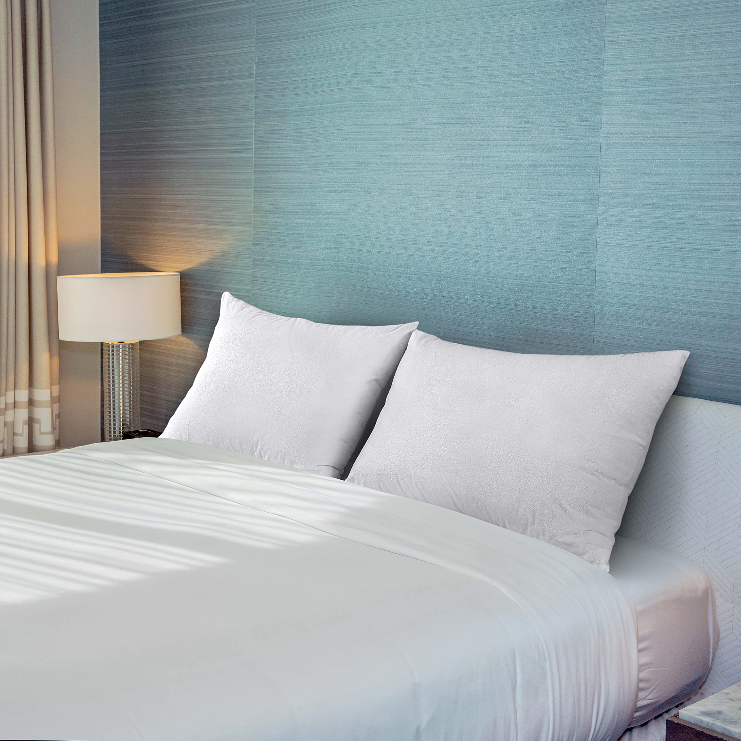 Foto 6 | Protectores De Almohada Impermeables Utopia Bedding Tamaño Queen (paquete De 2) - Venta Internacional.