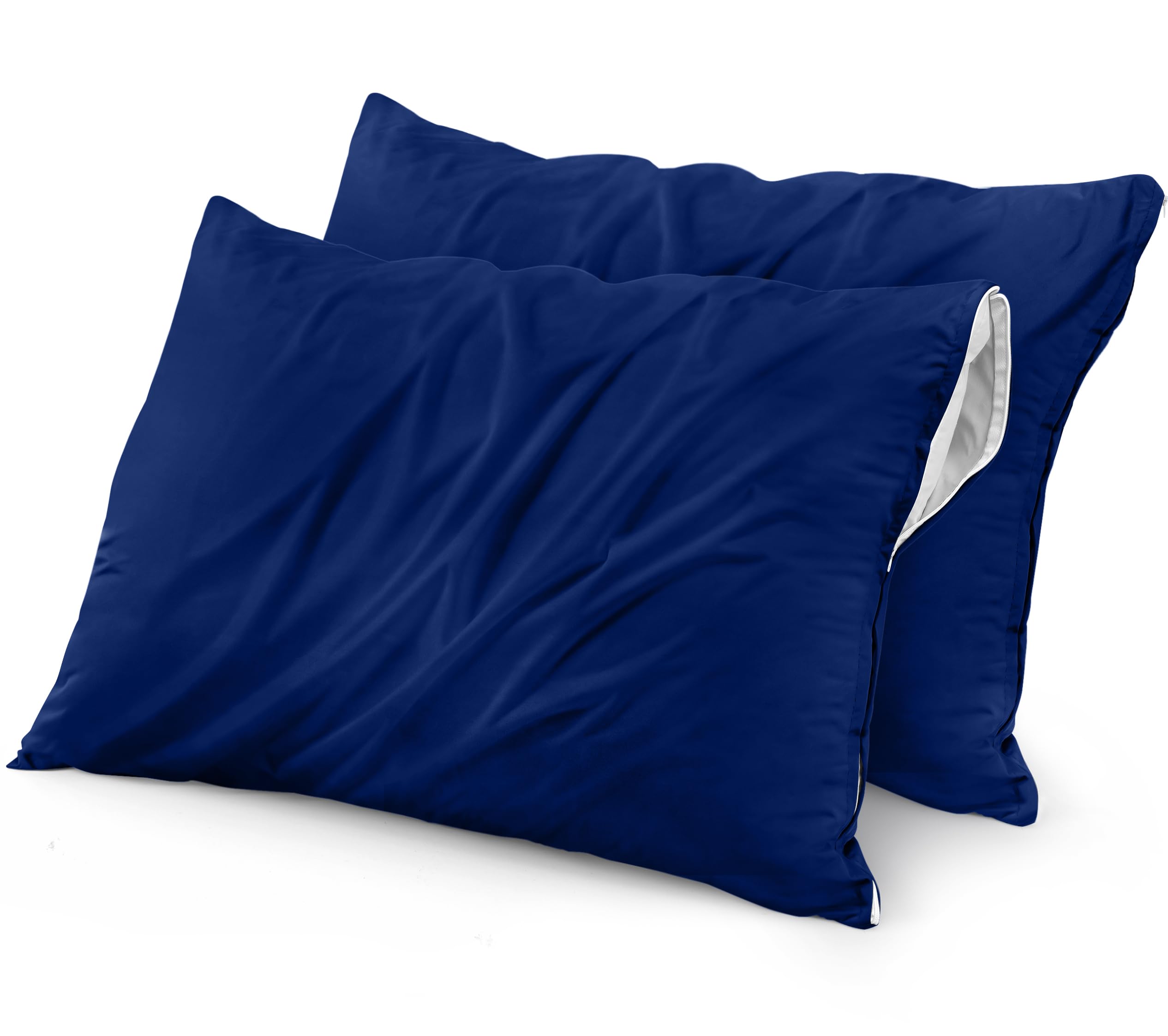 Foto 2 pulgar | Protectores De Almohada Utopia Bedding, Impermeables, Tamaño Queen (paquete De 2) - Venta Internacional.