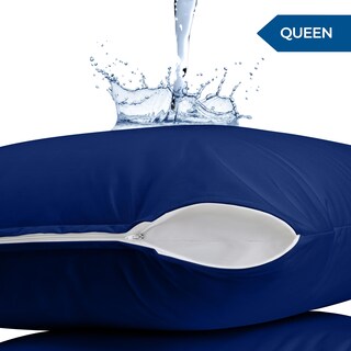 Foto 2 | Protectores De Almohada Utopia Bedding, Impermeables, Tamaño Queen (paquete De 2) - Venta Internacional.