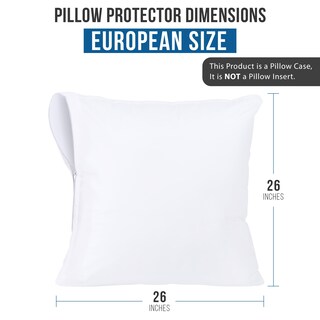 Foto 3 | Protectores De Almohada Utopia Bedding, Impermeables, 66 X 66 Cm (paquete De 2) - Venta Internacional.