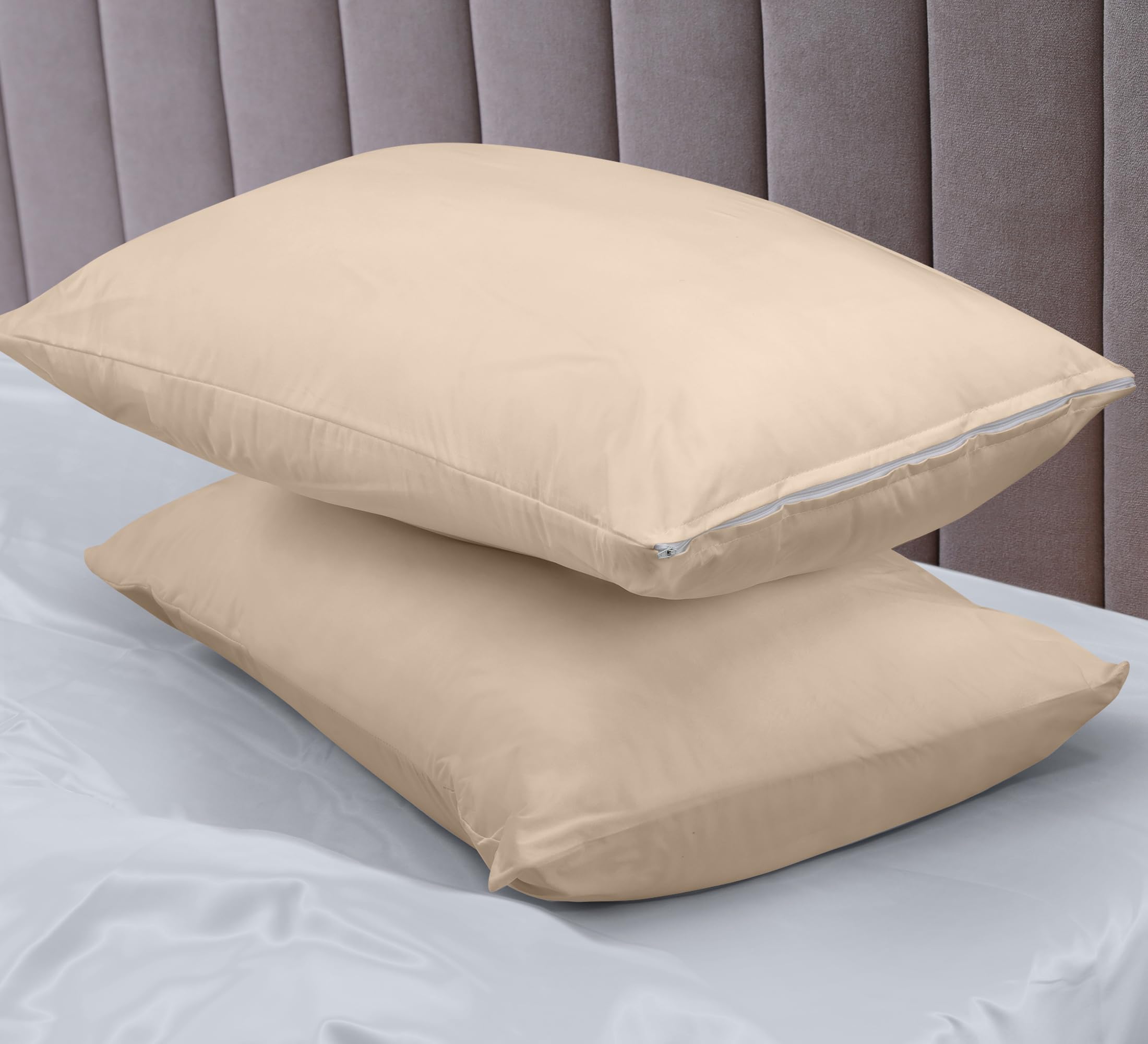Foto 7 | Protectores De Almohada Utopia Bedding, Impermeables, Tamaño King (paquete De 2) - Venta Internacional.