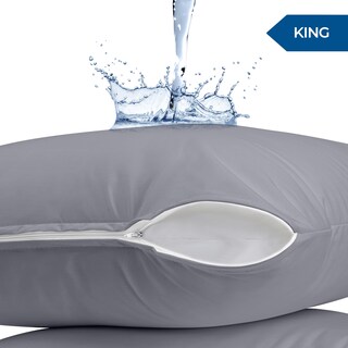 Foto 2 | Protectores De Almohada Utopia Bedding Impermeables (paquete De 2) King - Venta Internacional.