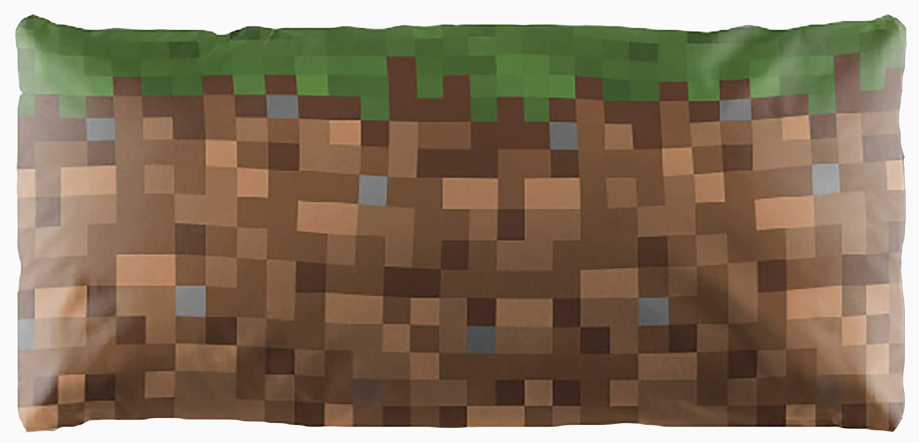 Funda De Almohada Corporal Decorativa Jay Franco Minecraft 20x54 - Venta Internacional.