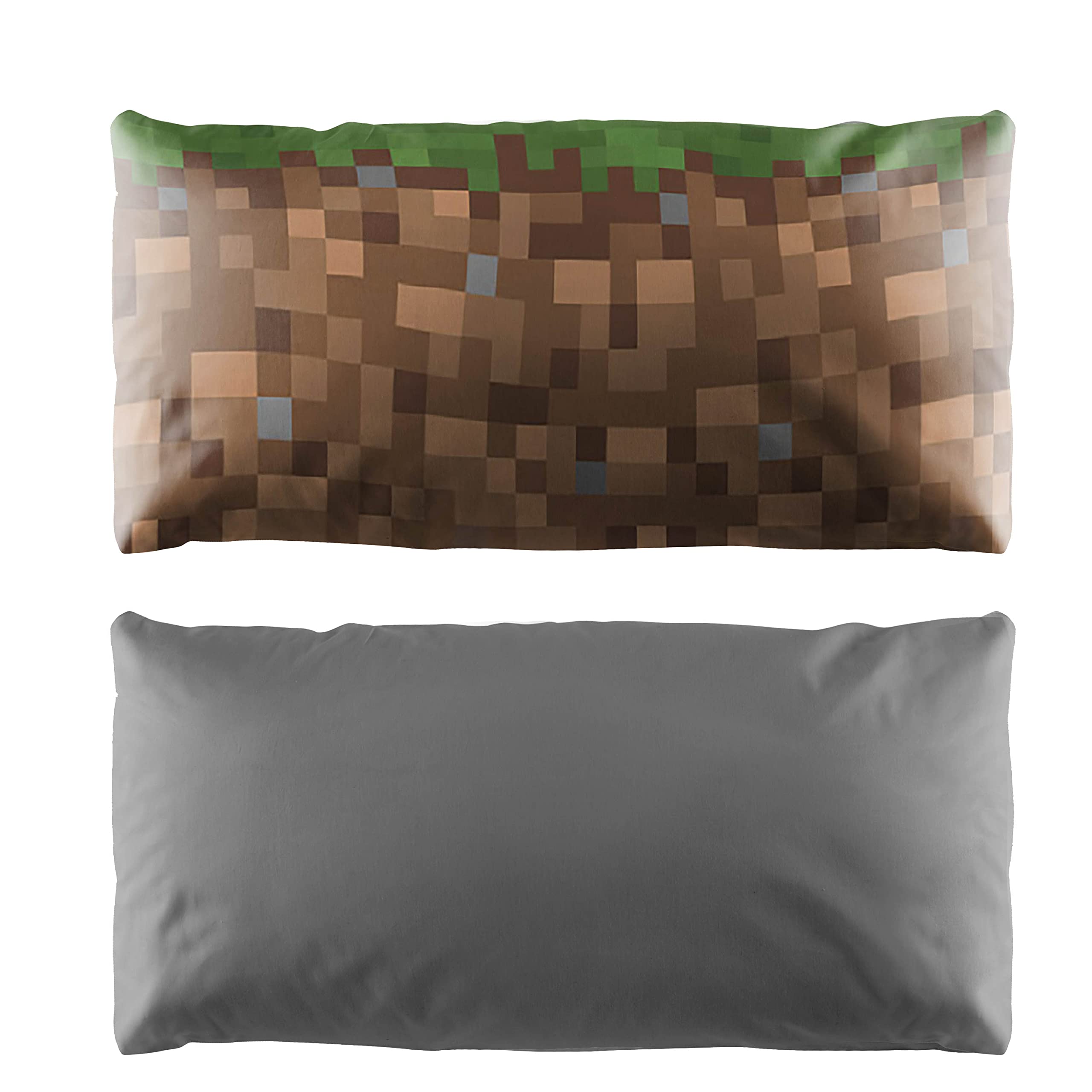 Foto 3 pulgar | Funda De Almohada Corporal Decorativa Jay Franco Minecraft 20x54 - Venta Internacional.
