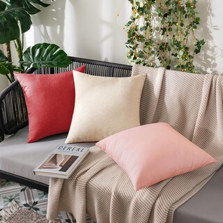 Foto 4 | Fundas De Almohada Miulee Impermeables Decorativas De 40 X 40 Cm (paquete De - Venta Internacional.