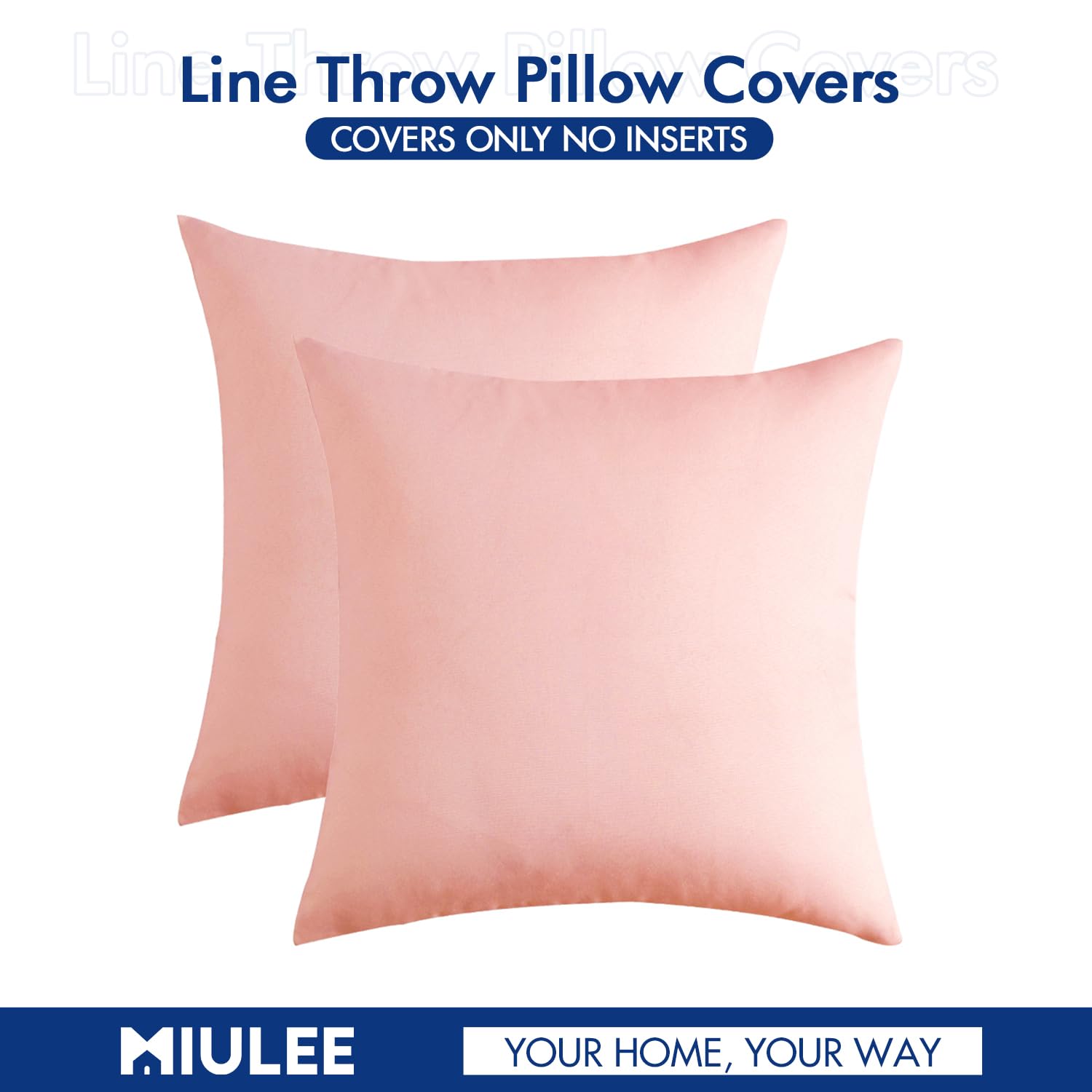 Foto 7 pulgar | Fundas De Almohada Miulee Impermeables Decorativas De 40 X 40 Cm (paquete De  - Venta Internacional.