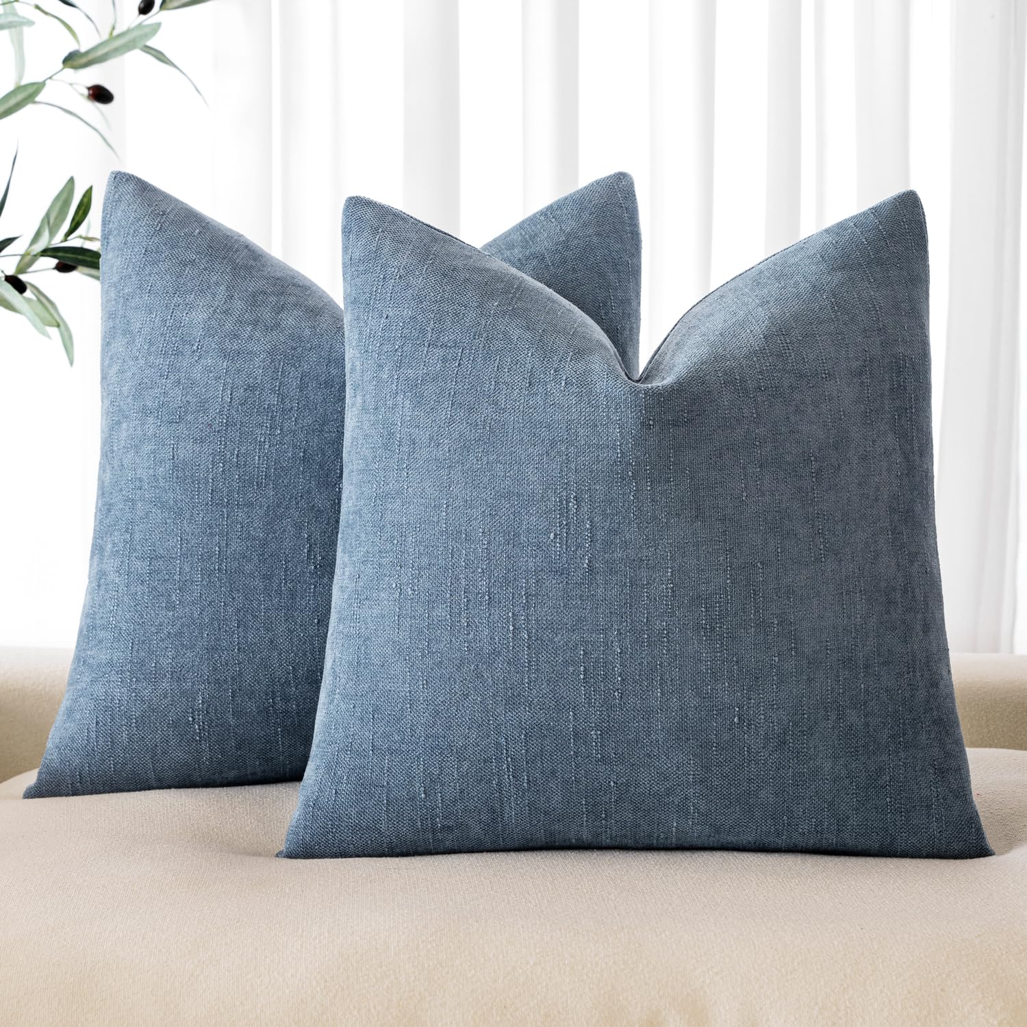 Foto 1 | Fundas De Cojín Decorativas Miulee, Felpilla, 45 X 45 Cm, Paquete De 2 - Venta Internacional.