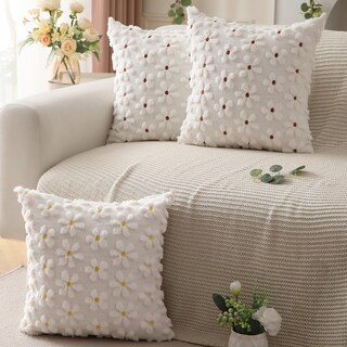 Foto 5 | Juego De 2 Fundas De Almohada Dfxsz Para Primavera Y Verano, 40 X 40 Cm, Color Amarillo - Venta Internacional.