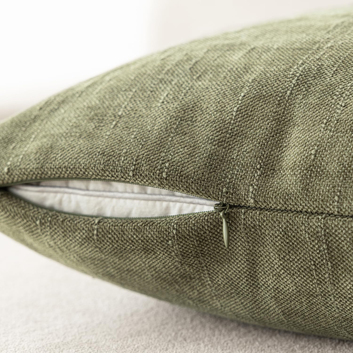 Foto 4 pulgar | Fundas De Almohada Foindtower De Felpilla Con Textura Suave, 50 X 50 Cm, Paquete De 2 - Venta Internacional.